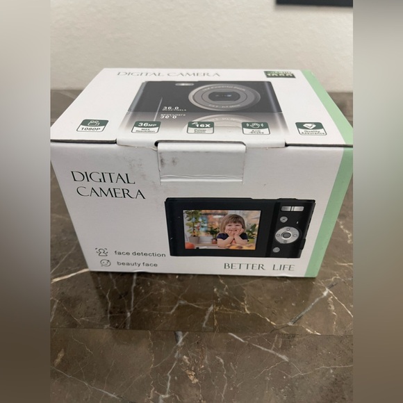 New! Unused! Digital Camera, Camera FHD 1080P 36.0 Mega Pixels Vlogging Camera w - Picture 11 of 15